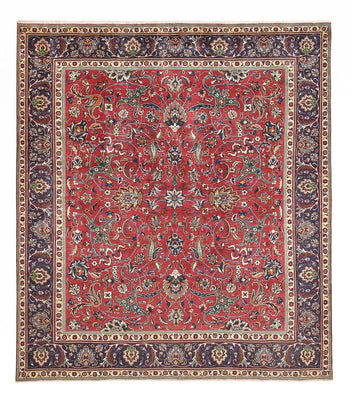 Tapis persan - Tabriz originale  - 348 x 307 cm - rouge