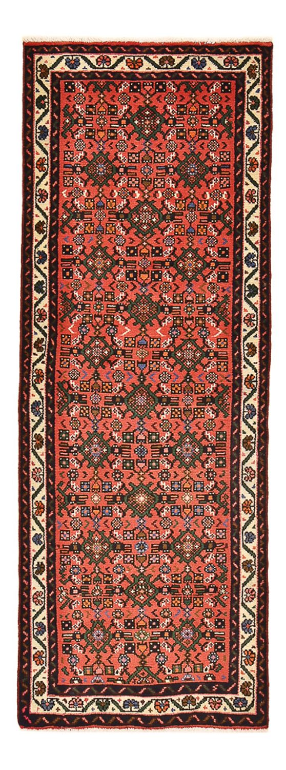 Tapis de couloir Tapis persan - Nomadic - 197 x 72 cm - rouge