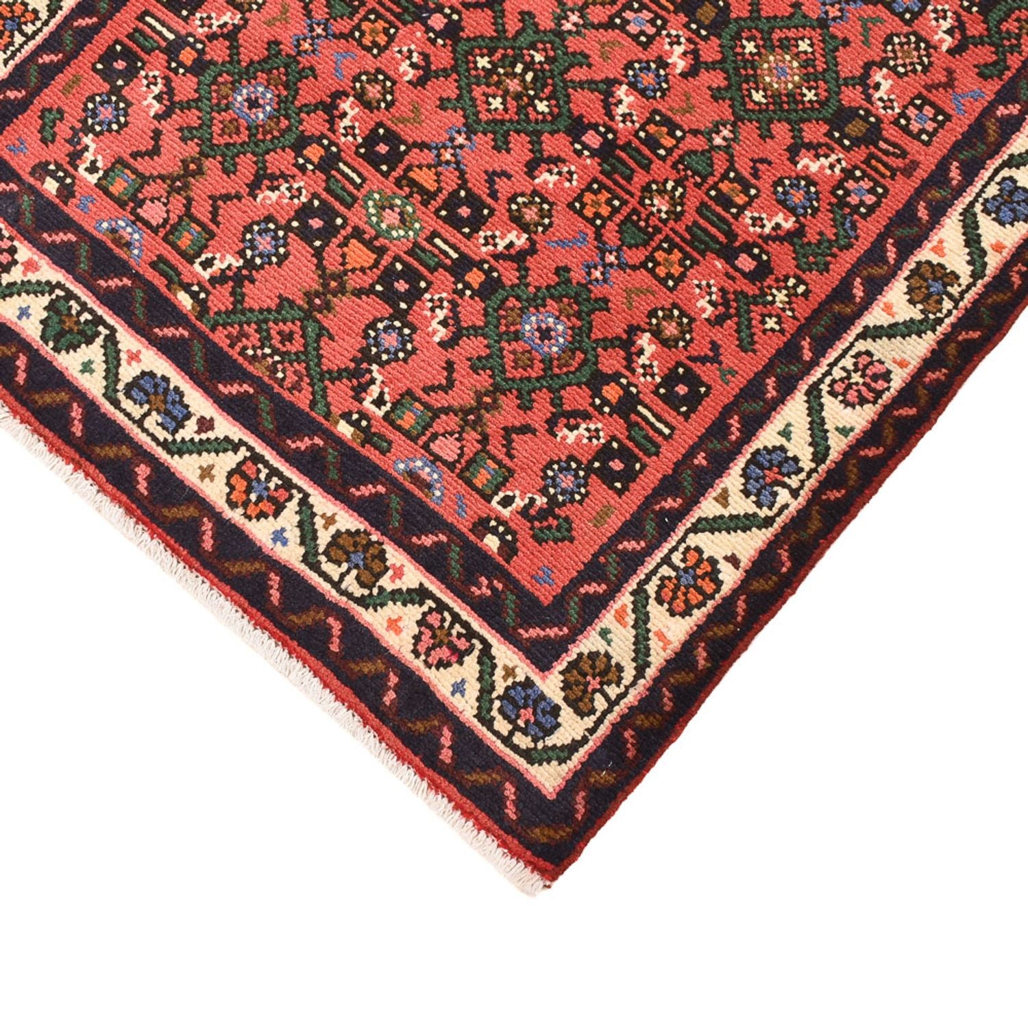 Tapis de couloir Tapis persan - Nomadic - 197 x 72 cm - rouge