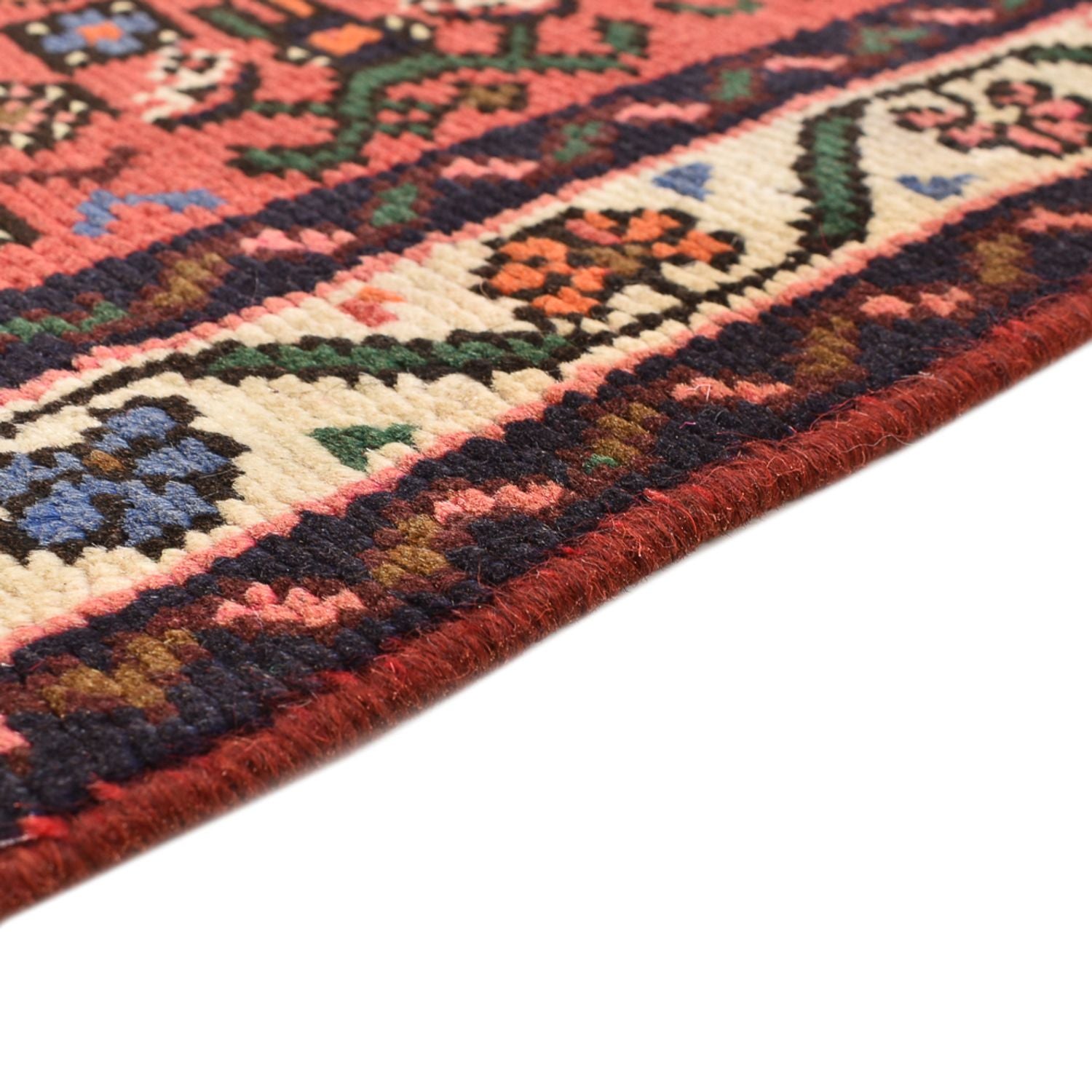 Tapis de couloir Tapis persan - Nomadic - 197 x 72 cm - rouge