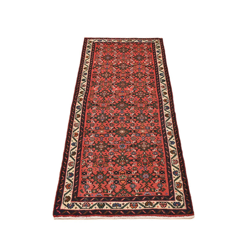 Tapis de couloir Tapis persan - Nomadic - 197 x 72 cm - rouge