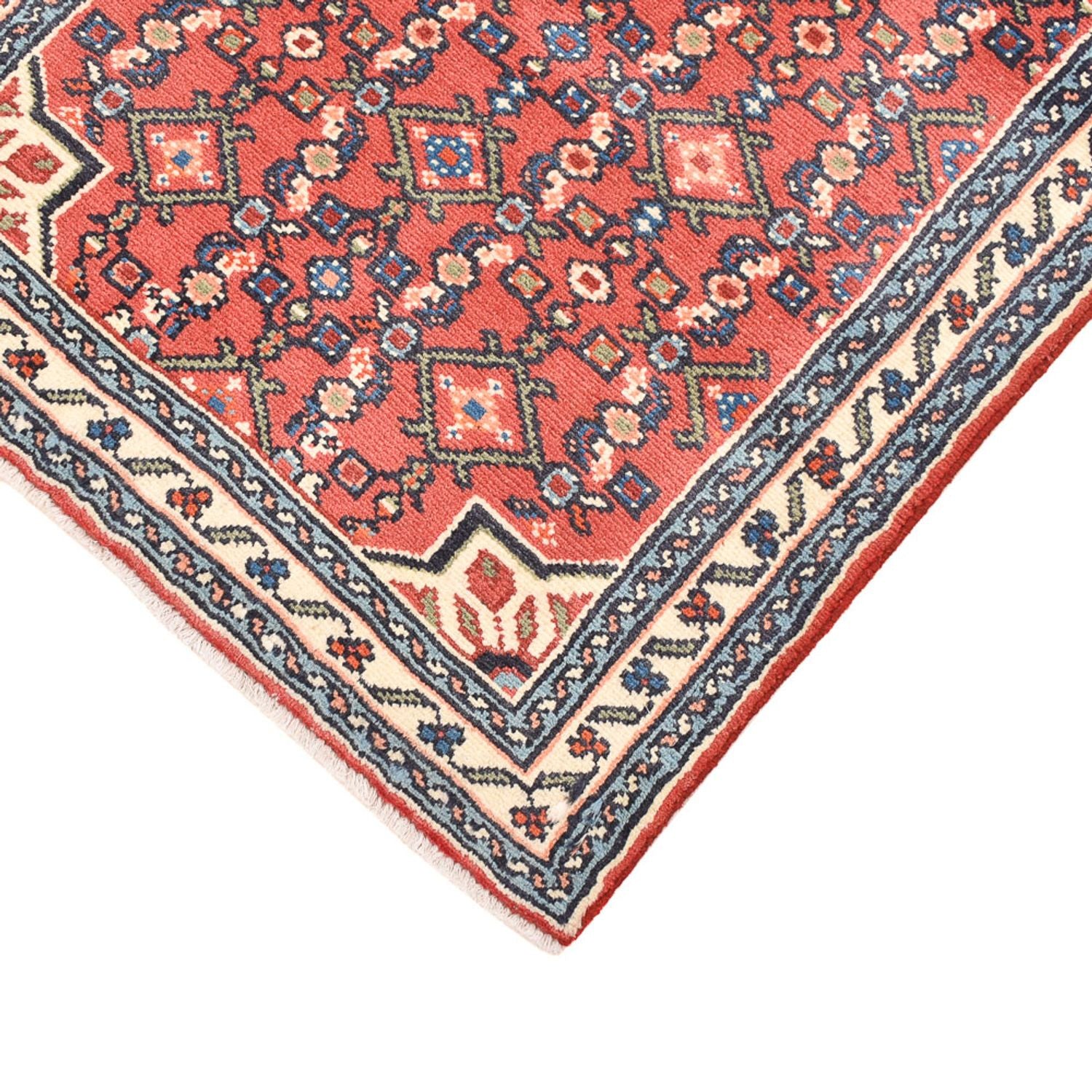 Tapis de couloir Tapis persan - Nomadic - 183 x 67 cm - rouge clair