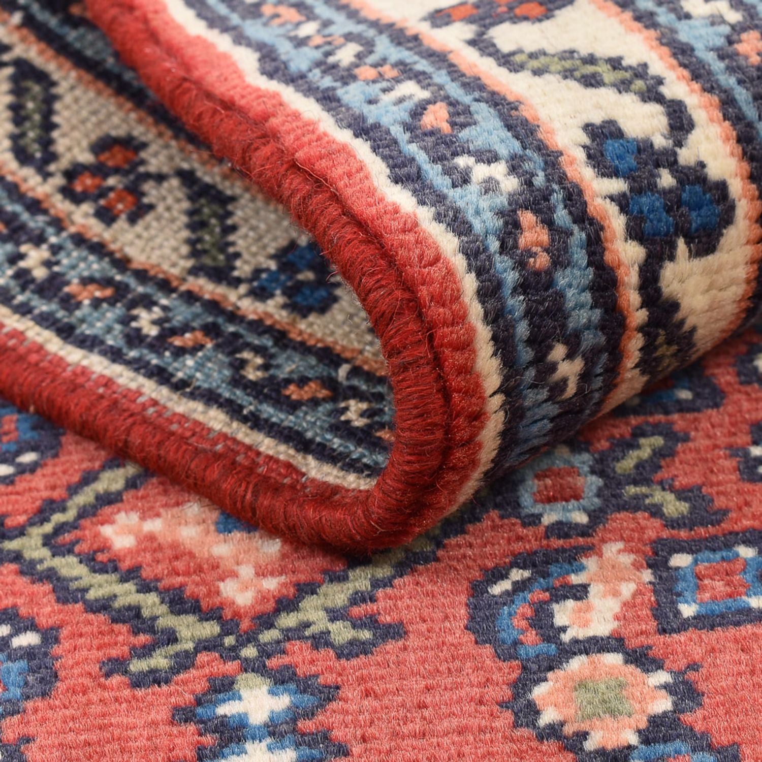 Tapis de couloir Tapis persan - Nomadic - 183 x 67 cm - rouge clair