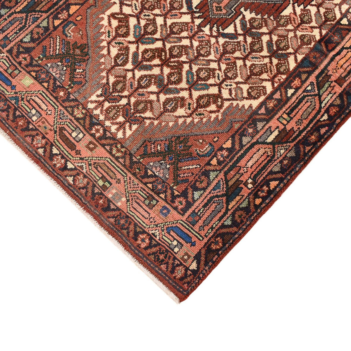 Tapis de couloir Tapis persan - Nomadic - 300 x 85 cm - rouge clair