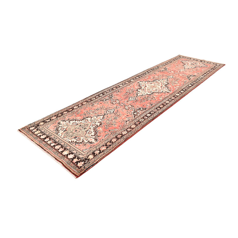Tapis de couloir Tapis persan - Nomadic - 433 x 118 cm - rouge clair