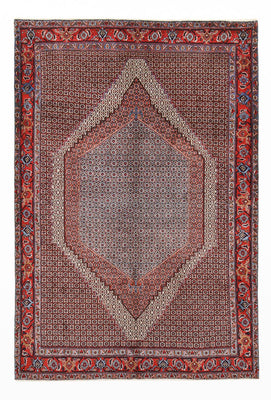 Tapis persan - Classique - 296 x 196 cm - rouge bordeaux