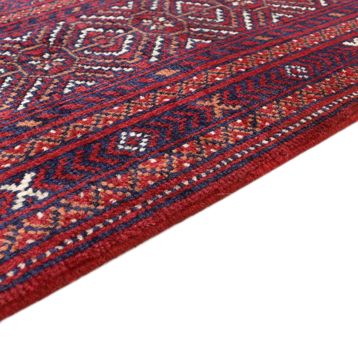 Tapis Turkaman - 339 x 255 cm - rouge