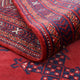Tapis Turkaman - 339 x 255 cm - rouge