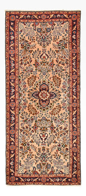 Tapis de couloir Tapis persan - Nomadic - 204 x 89 cm - beige