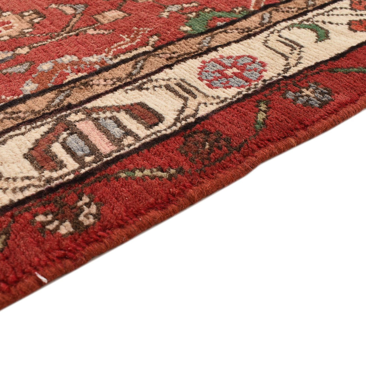 Tapis de couloir Tapis persan - Nomadic - 297 x 85 cm - rouille