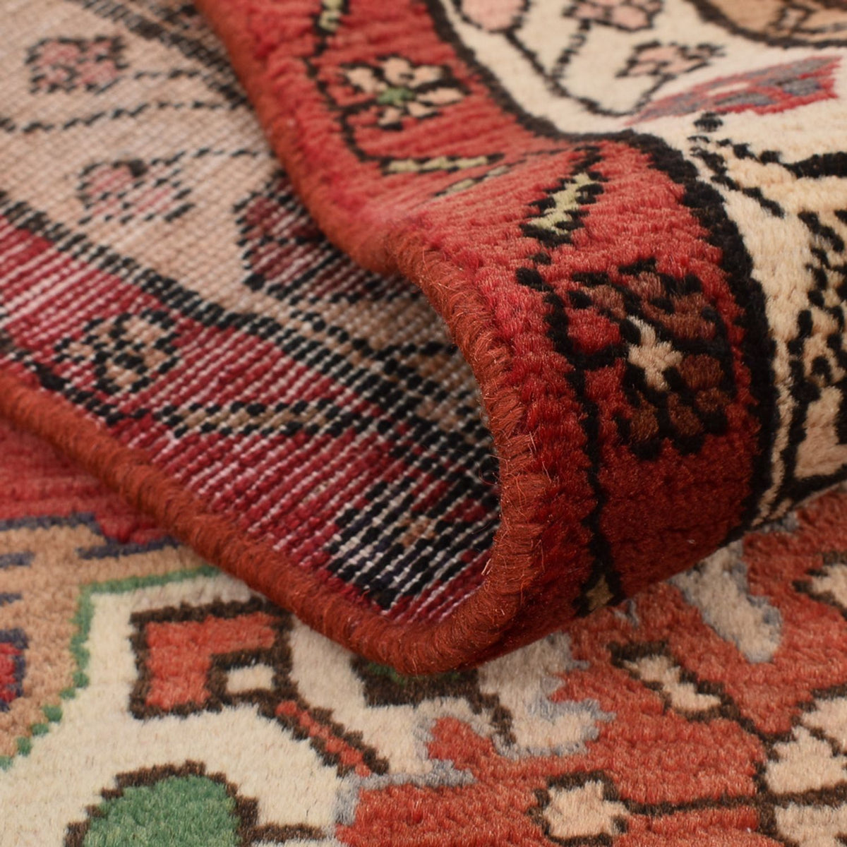 Tapis de couloir Tapis persan - Nomadic - 297 x 85 cm - rouille