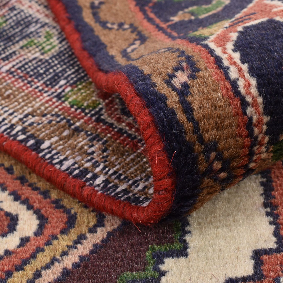 Tapis de couloir Tapis persan - Nomadic - 277 x 78 cm - beige foncé