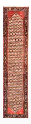 Tapis de couloir Tapis persan - Nomadic - 393 x 90 cm - rouge clair