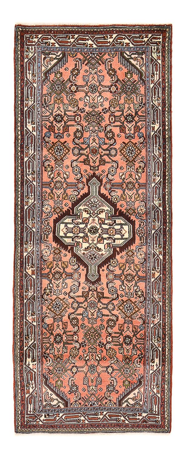 Tapis de couloir Tapis persan - Nomadic - 205 x 79 cm - rouge clair