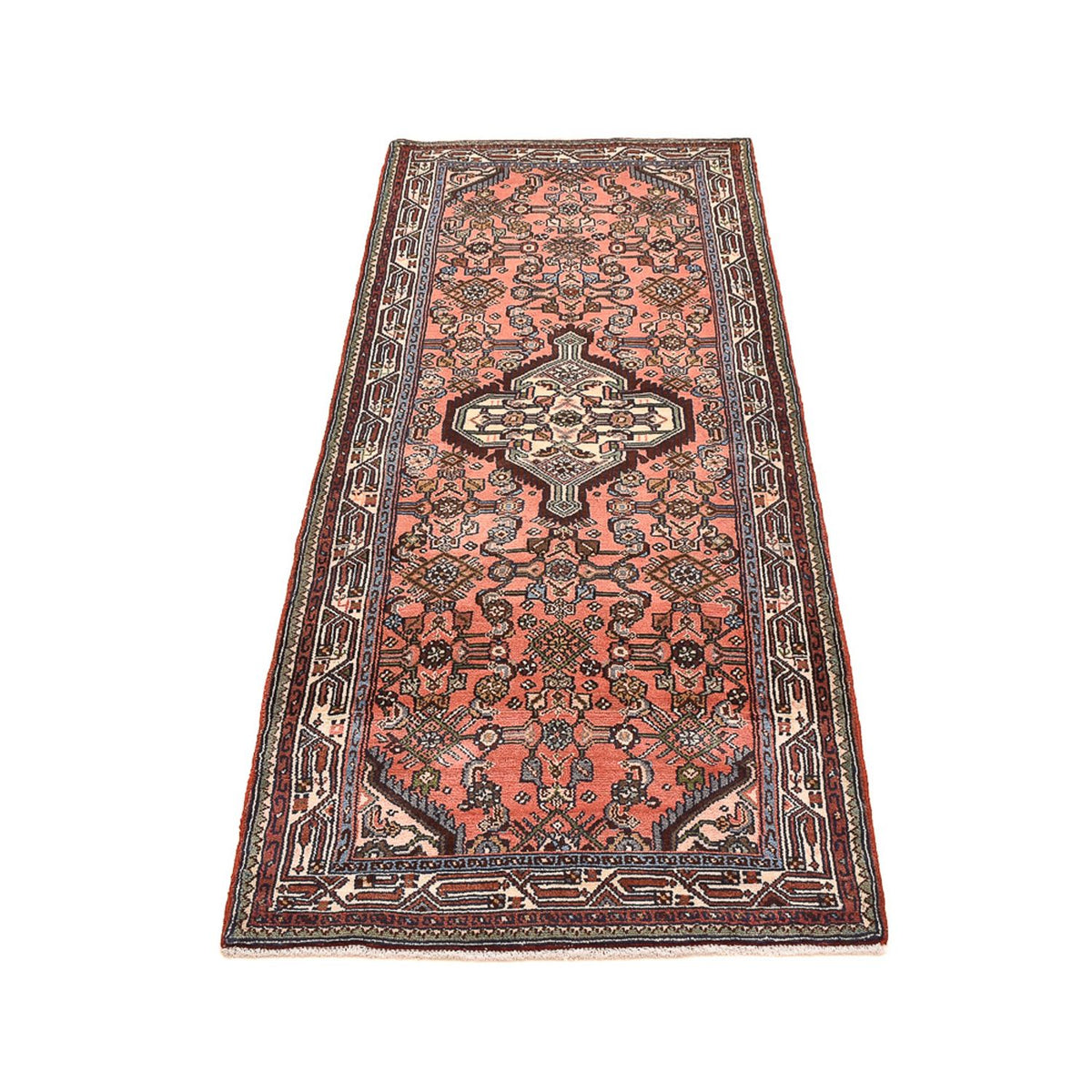 Tapis de couloir Tapis persan - Nomadic - 205 x 79 cm - rouge clair