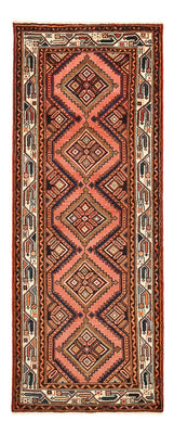 Tapis de couloir Tapis persan - Nomadic - 224 x 86 cm - rouge clair