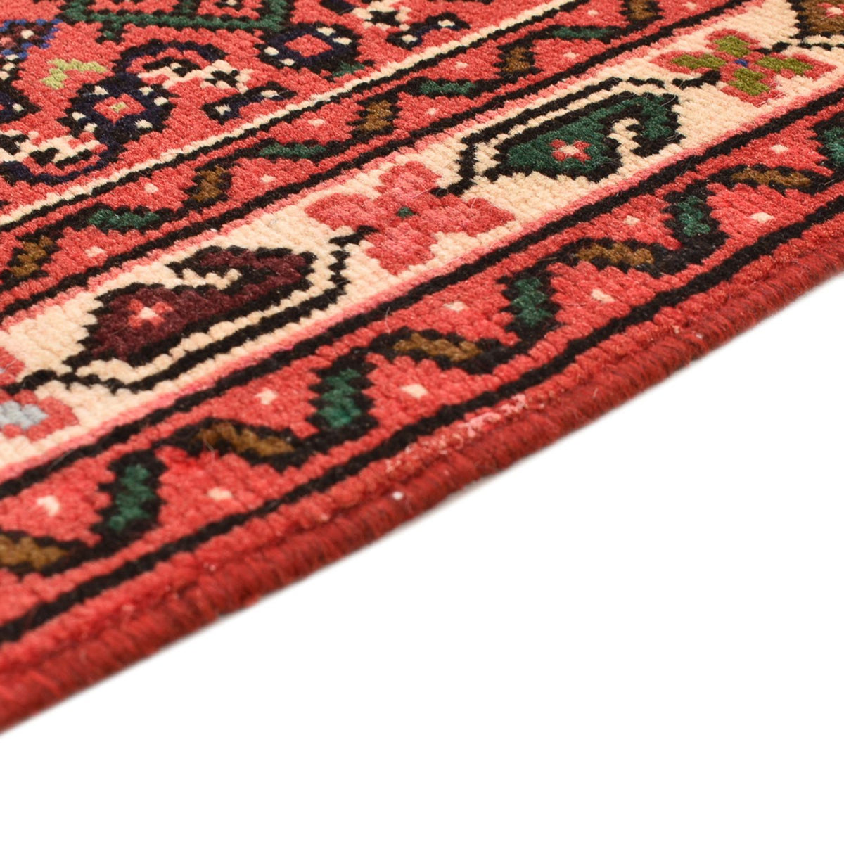 Tapis de couloir Tapis persan - Nomadic - 196 x 68 cm - rouge clair