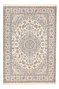 Tapis persan - Nain - Royal - 310 x 213 cm - blanc