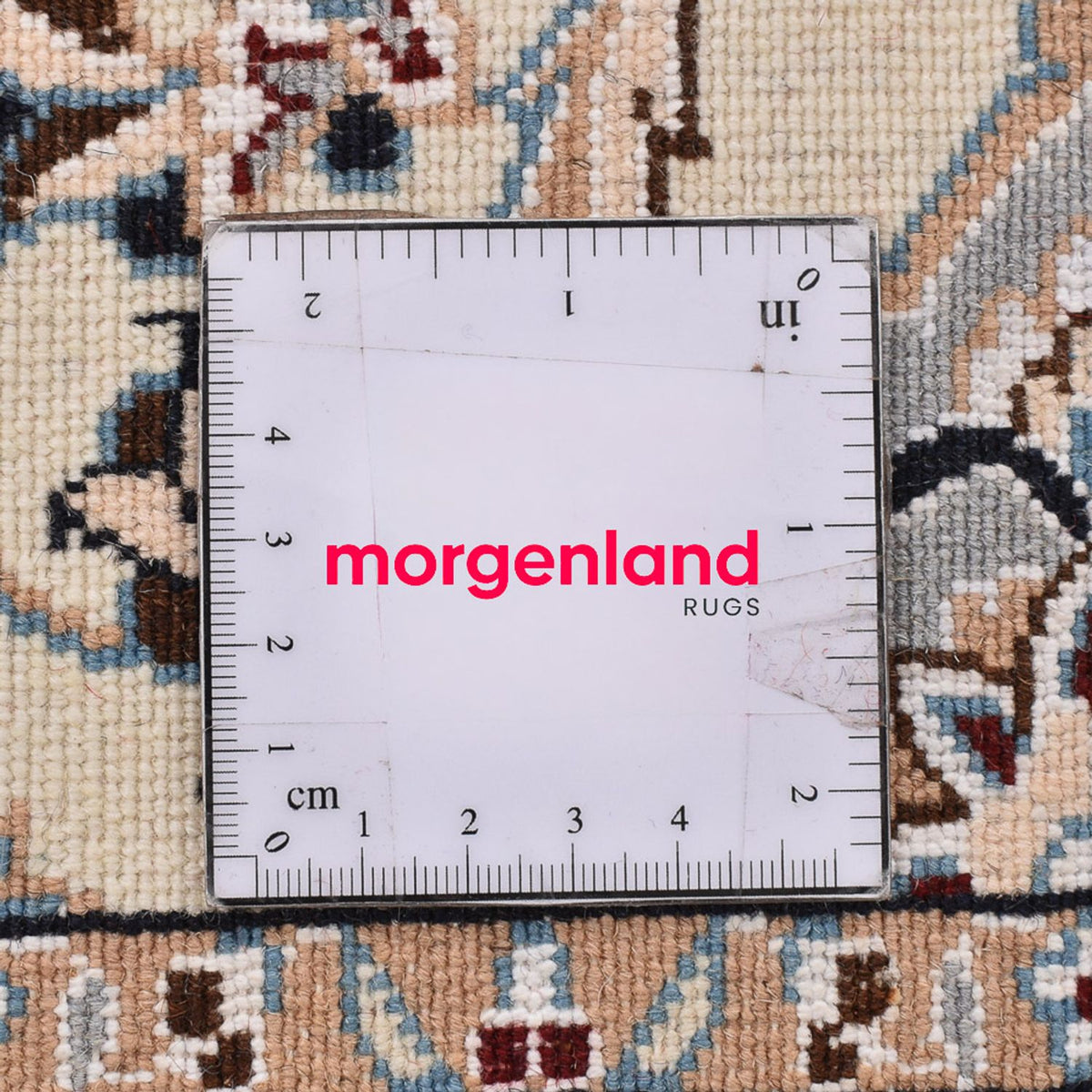 Tapis de couloir Tapis persan - Nain - Royal - 219 x 70 cm - blanc