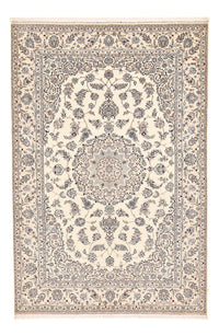 Tapis persan - Nain - Royal - 312 x 210 cm - blanc