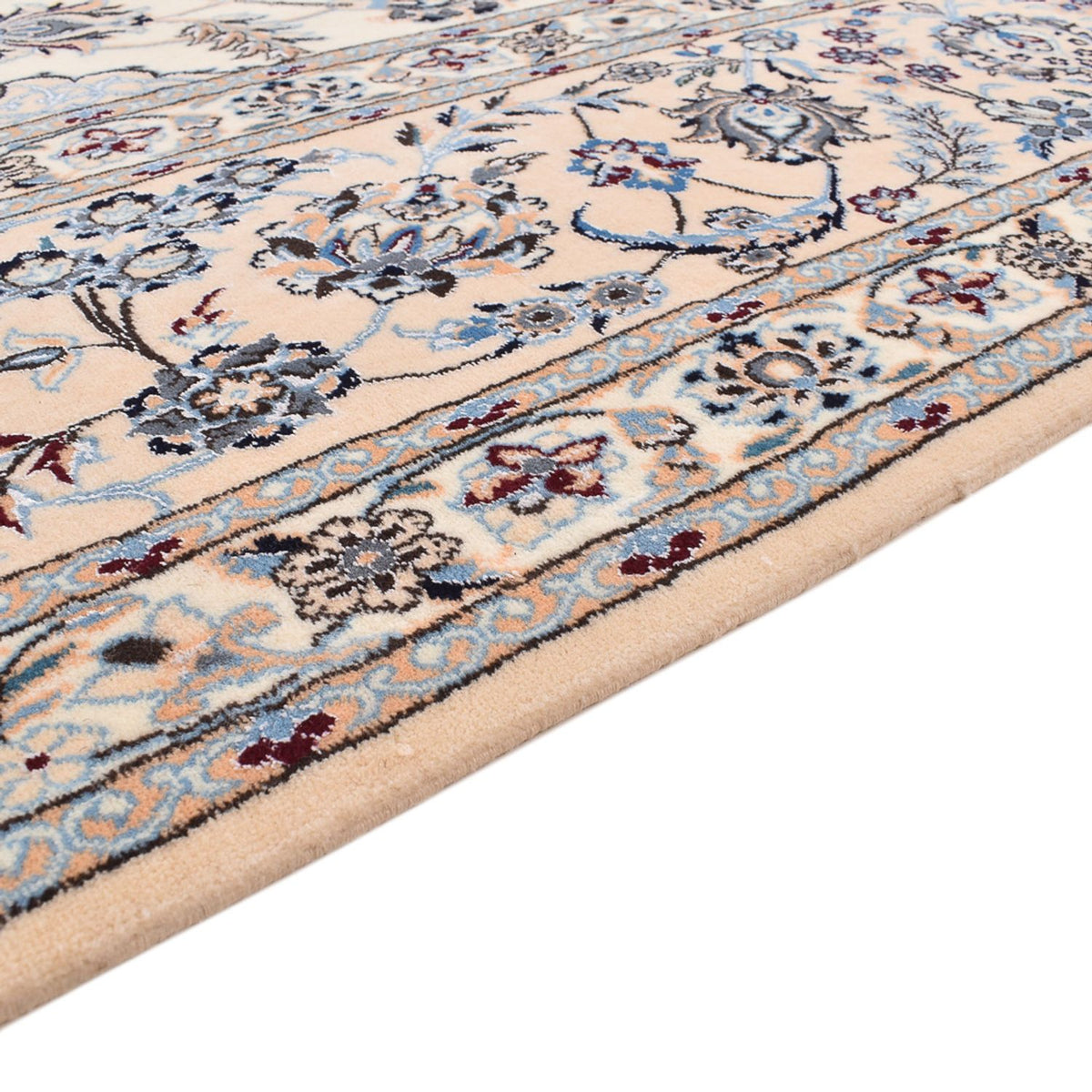 Tapis persan - Nain - Premium - 368 x 255 cm - blanc