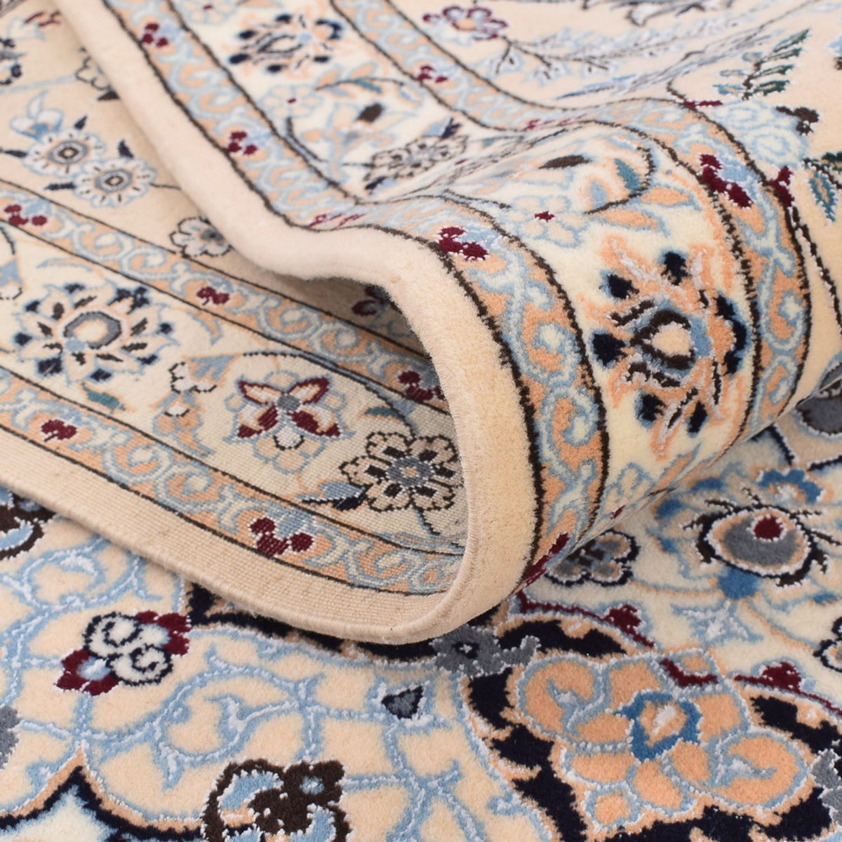 Tapis persan - Nain - Premium - 368 x 255 cm - blanc