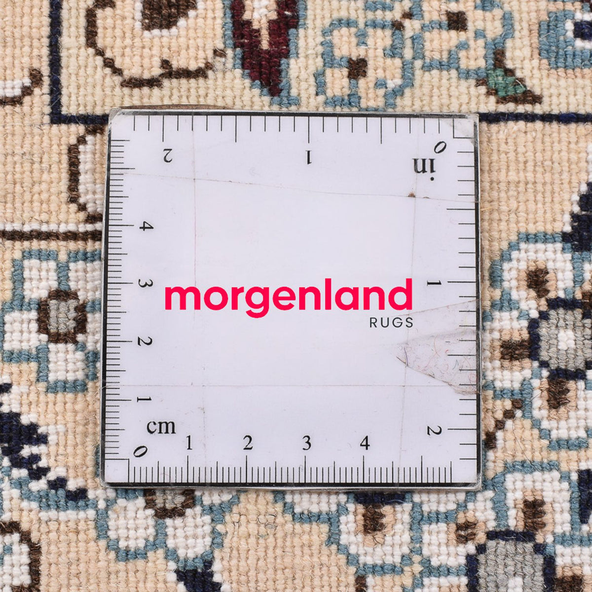 Tapis persan - Nain - Royal - 305 x 200 cm - blanc