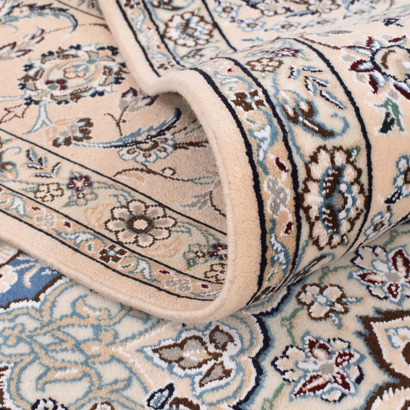 Tapis persan - Nain - Premium - 309 x 206 cm - bleu