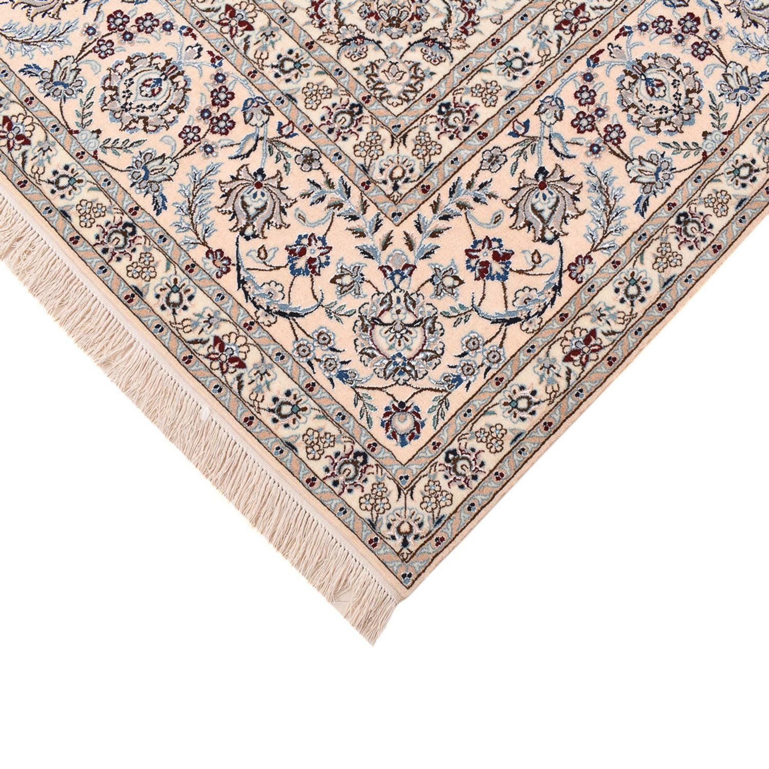 Tapis persan - Nain - Premium - 362 x 255 cm - bleu foncé