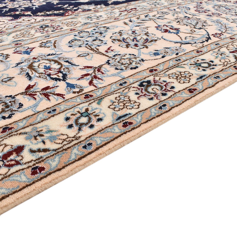 Tapis persan - Nain - Premium - 362 x 255 cm - bleu foncé