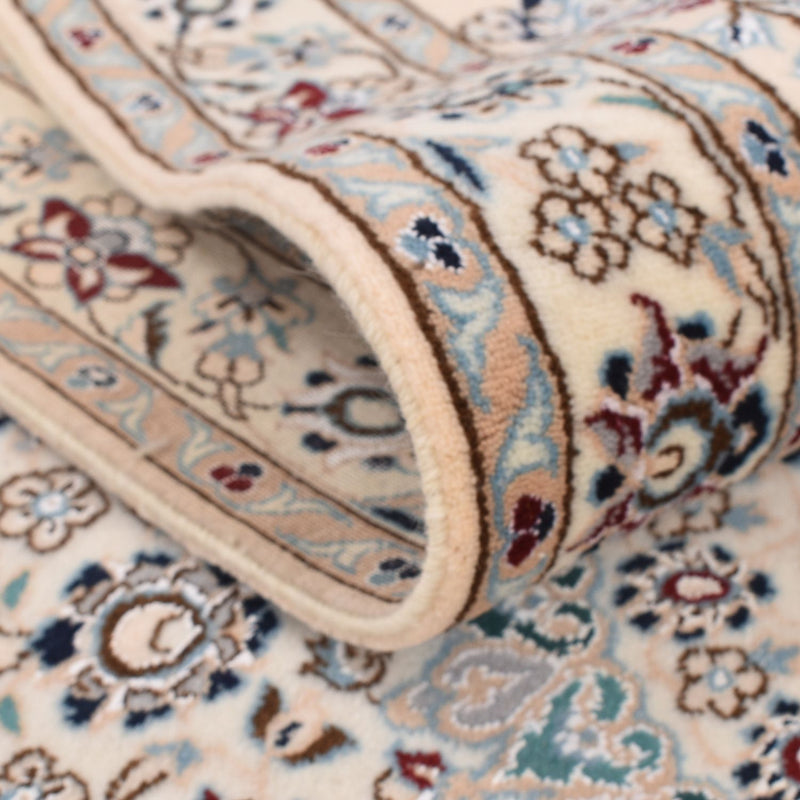 Tapis persan - Nain - Premium - 362 x 255 cm - bleu foncé