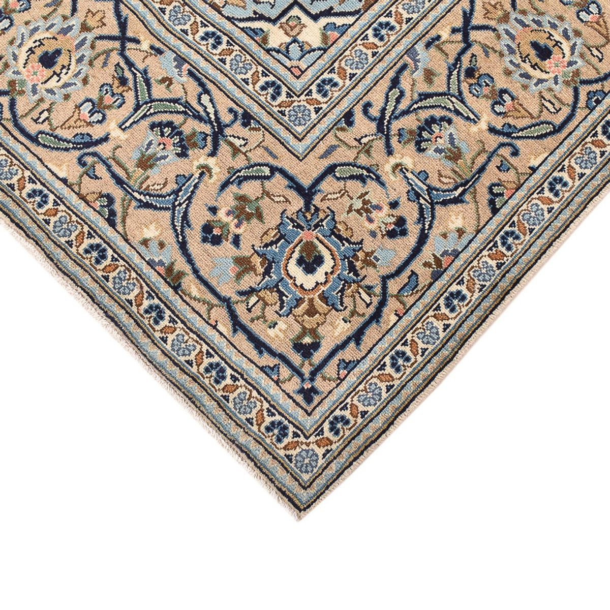 Tapis persan - Keshan - 295 x 200 cm - sable