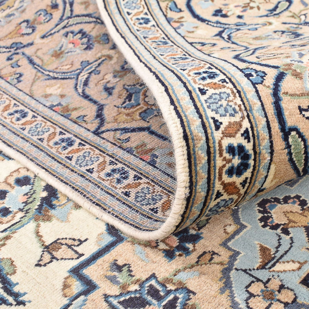 Tapis persan - Keshan - 295 x 200 cm - sable