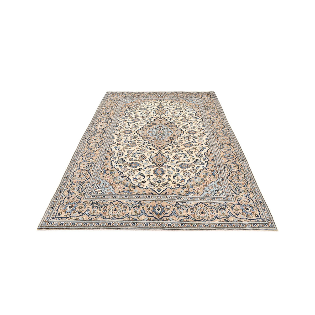 Tapis persan - Keshan - 295 x 200 cm - sable