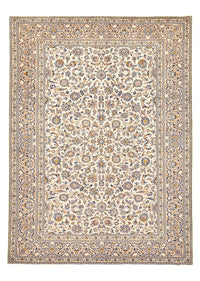 Tapis persan - Keshan - 382 x 275 cm - beige clair