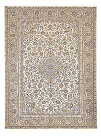 Tapis persan - Keshan - 355 x 256 cm - beige clair