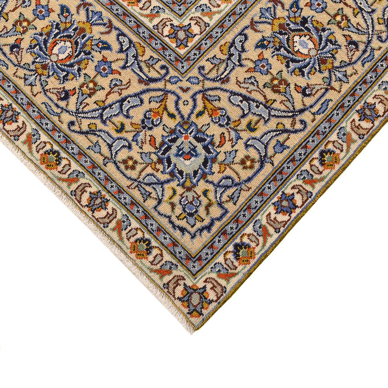 Tapis persan - Keshan - 355 x 256 cm - beige clair