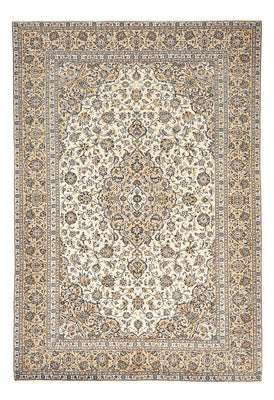 Tapis persan - Keshan - 343 x 238 cm - beige clair