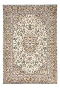 Tapis persan - Keshan - 343 x 238 cm - beige clair