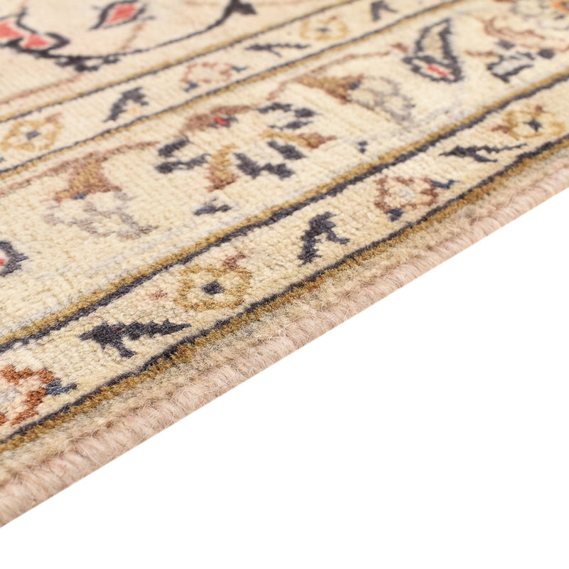 Tapis persan - Keshan - 359 x 243 cm - beige clair