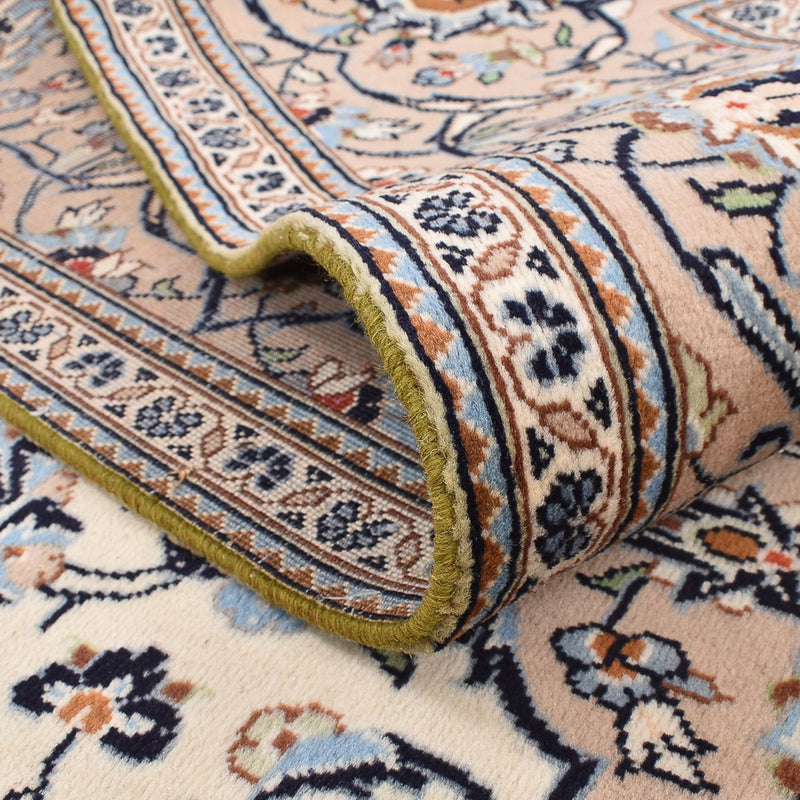 Tapis persan - Keshan - 303 x 202 cm - beige foncé
