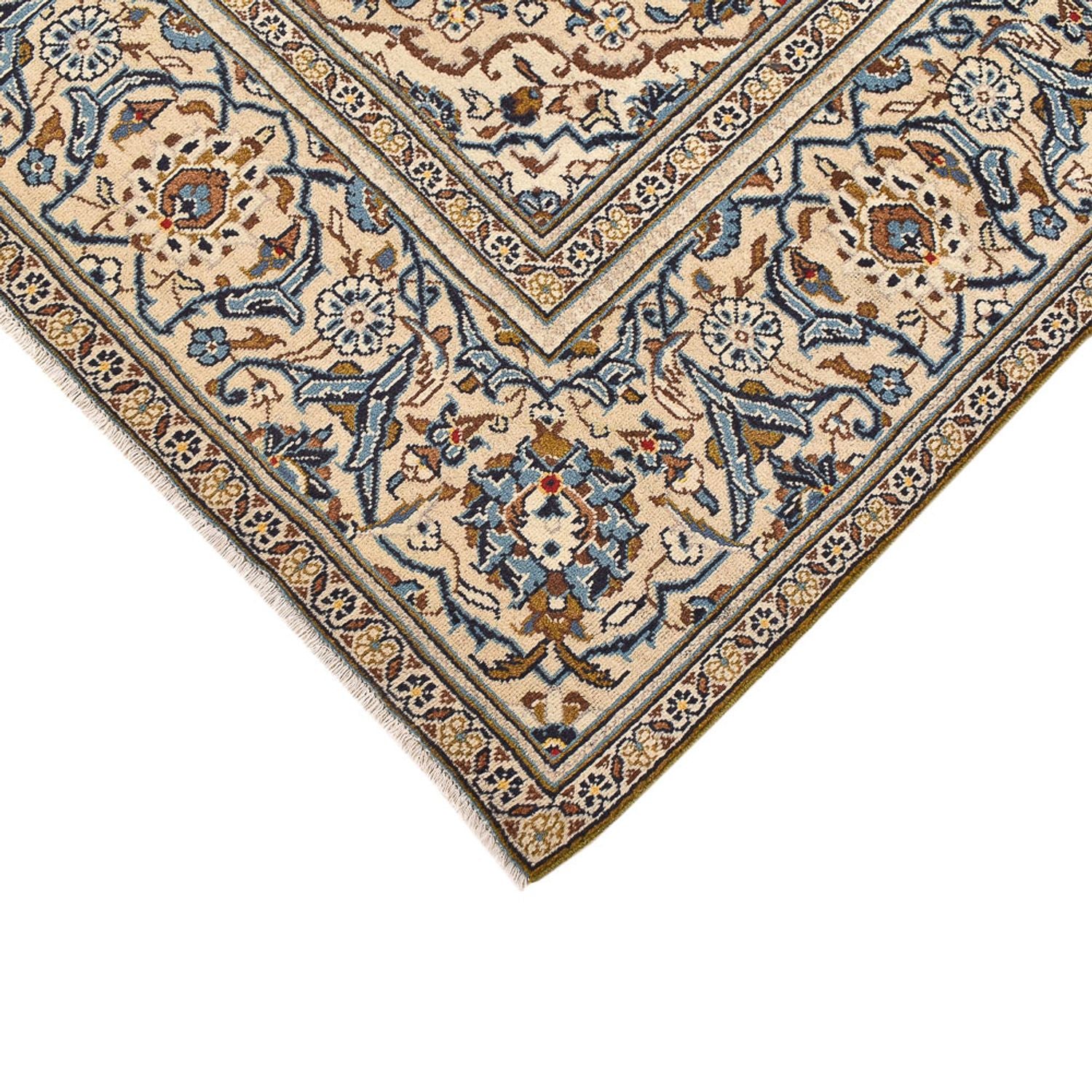 Tapis persan - Keshan - 294 x 196 cm - sable