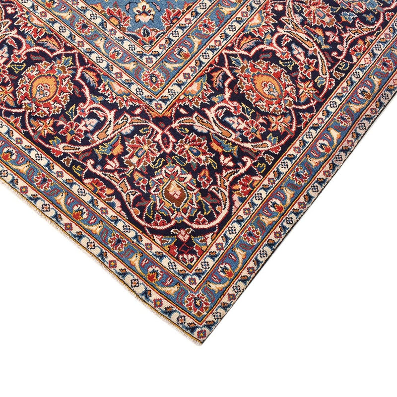 Tapis persan - Keshan - 405 x 300 cm - bleu foncé
