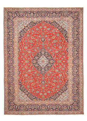 Tapis persan - Keshan - 394 x 287 cm - rouge