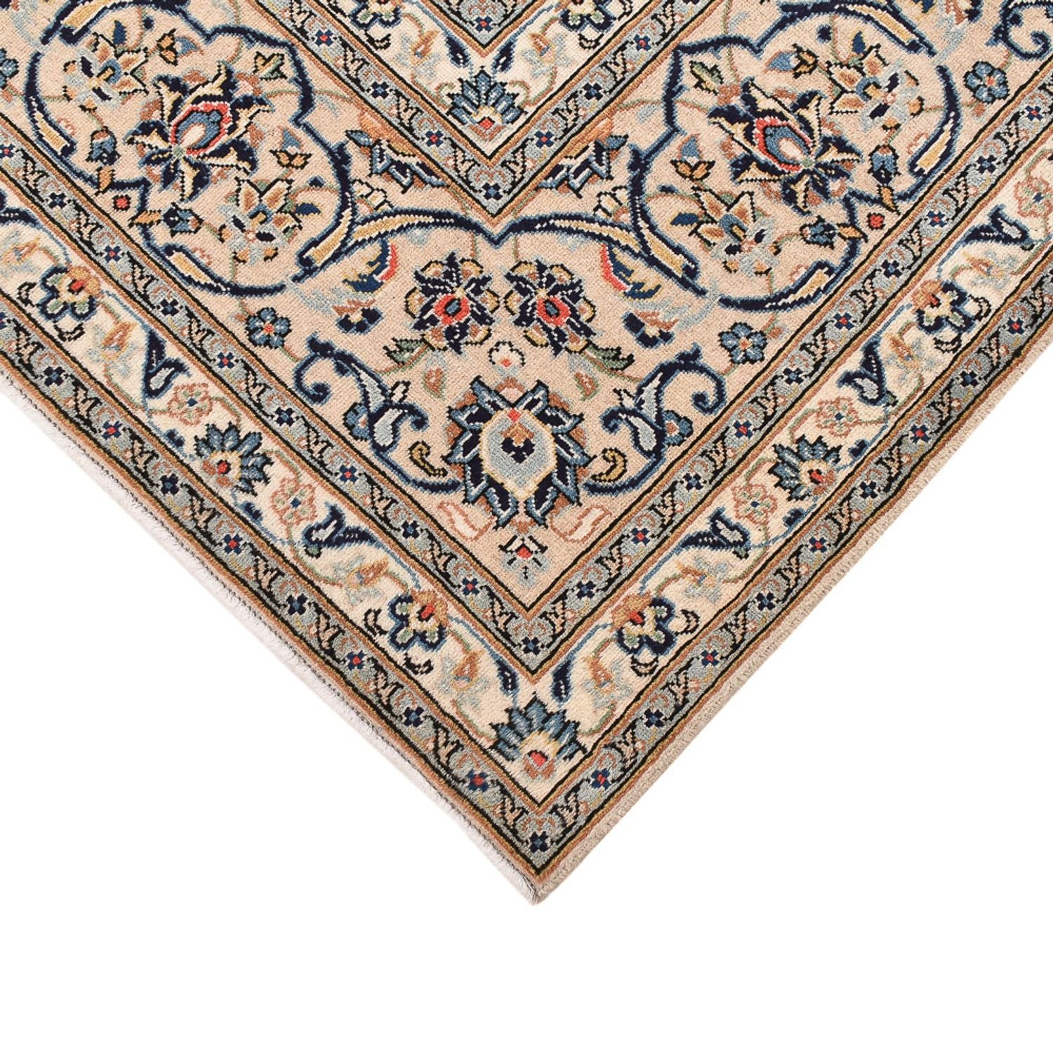 Tapis persan - Keshan - 361 x 249 cm - beige foncé
