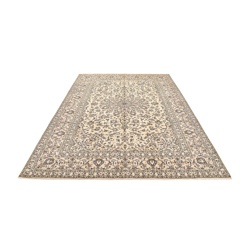 Tapis persan - Keshan - 345 x 239 cm - beige clair