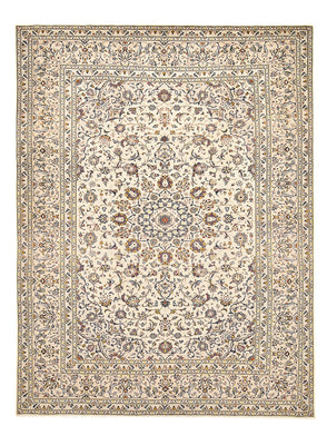 Tapis persan - Keshan - 342 x 245 cm - beige clair