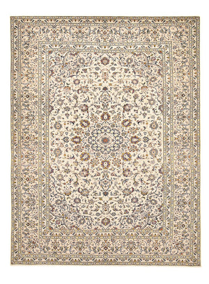 Tapis persan - Keshan - 342 x 245 cm - beige clair