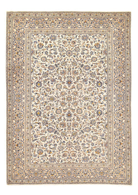 Tapis persan - Keshan - 380 x 271 cm - beige clair