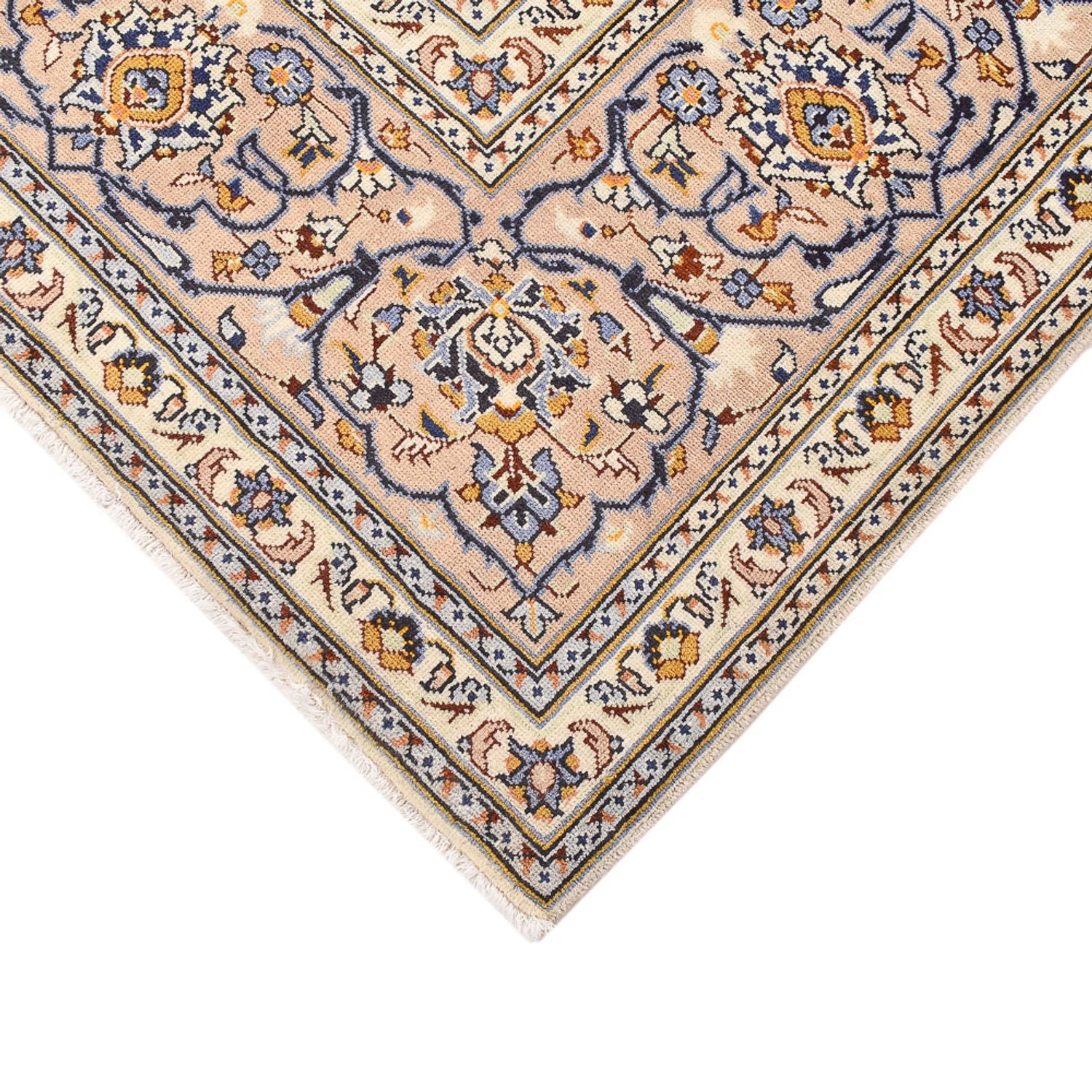 Tapis persan - Keshan - 380 x 271 cm - beige clair